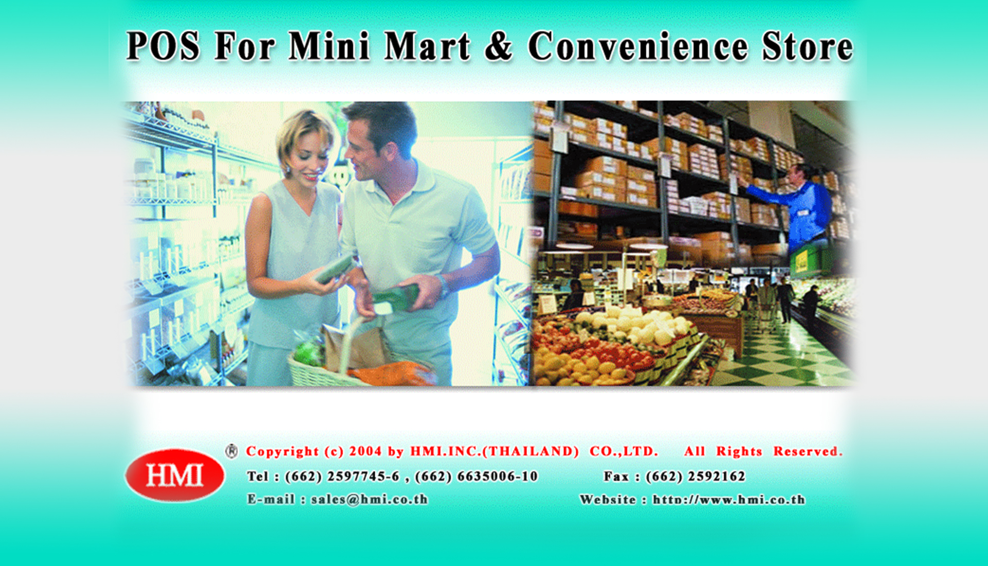 โปรแกรมงานขายปลีกหน้าร้าน  (Point Of Sale) สำหรับธุรกิจ ร้านค้าปลีก Mini Mart หรือ Convenience Store)